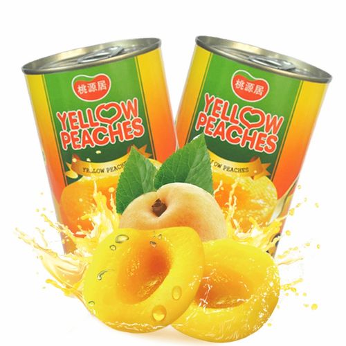 一品好特惠 砀山新鲜糖水黄桃罐头，休闲零食新选择
